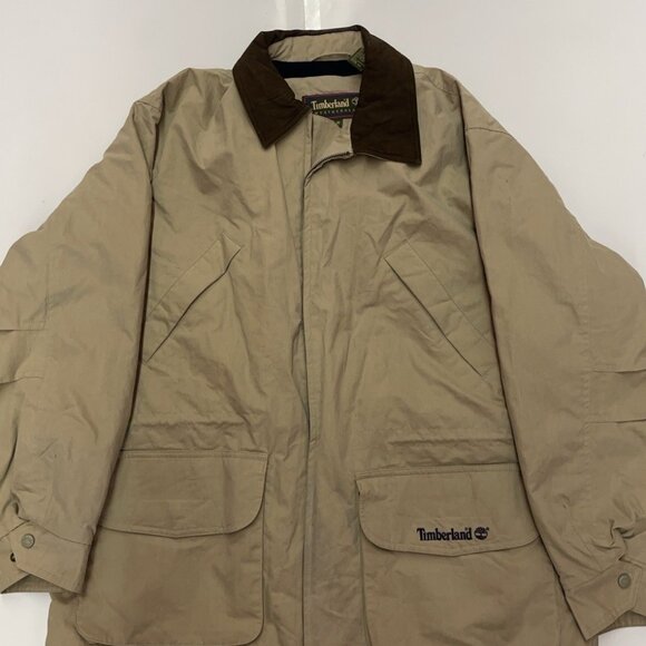 Timberland Other - VTG 1996 Timberland Weathergear Wool Lined CHORE JACKET Waterproof Workwear Retr